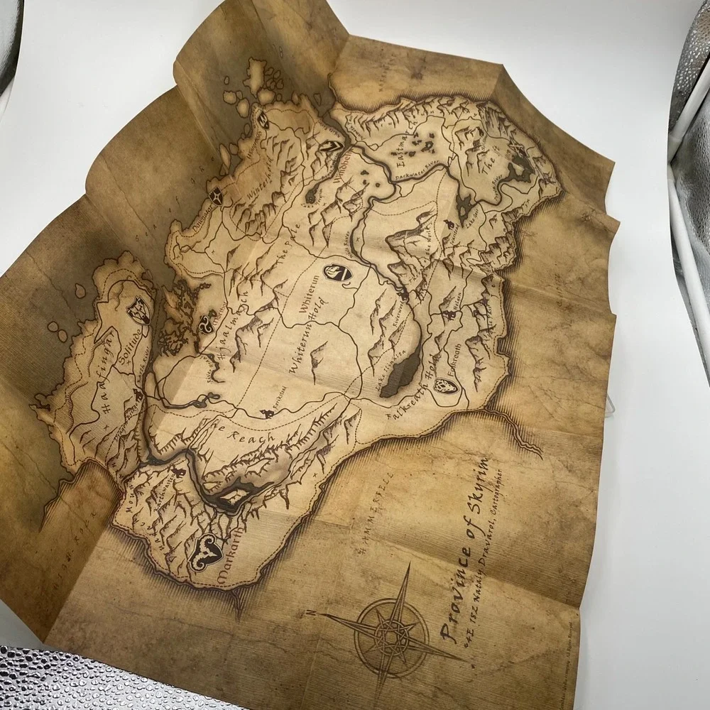 Elder‎ Scrolls V: Skyrim - PS3 Game - Complete With Map And Inserts